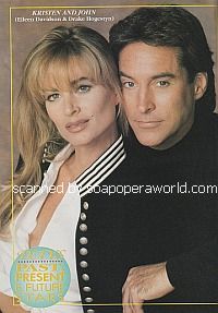 Eileen Davidson and Drake Hogestyn of Days Of Our Lives