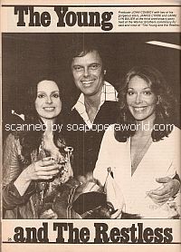 The Young & The Restless producer John Conboy with Y&R stars, Janice Lynde and Jaime Lyn Bauer