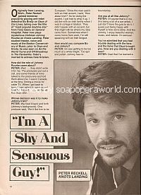 Interview with Peter Reckell (Johnny Rourke on Knots Landing)