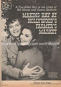Making Hay At The Farmer's Market with Days Of Our Lives stars Bill Hayes & Susan Seaforth