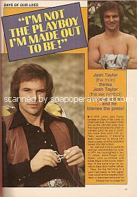 Interview with Josh Taylor (Chris Kositchek on Days Of Our Lives)