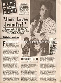 Interview with Matthew Ashford (Jack Deveraux on Days Of Our Lives)