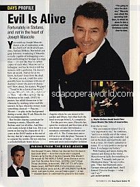 Interview with Joseph Mascolo of Days Of Our Lives