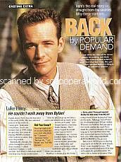 Luke Perry (Dylan, 90210 - Back By Popular Demand)