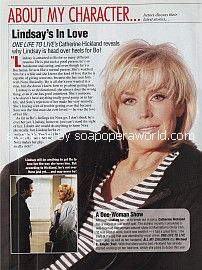 About My Character with Catherine Hickland of OLTL
