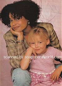 Victoria Rowell and daughter, Maya