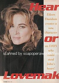 Interview with Eileen Davidson of Days Of Our Lives