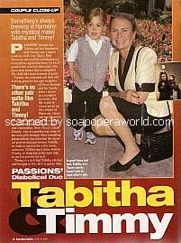 Couple Closeup:  Tabitha & Timmy of Passions (Josh Ryan Evans & Juliet Mills)