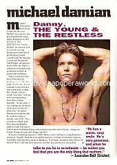 Interview with Michael Damian (Danny on Y&R)