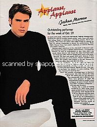 Applause, Applause for Joshua Morrow of Y&R