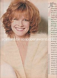 Interview with Ellen Dolan of ATWT - Soap Opera Weekly 1995