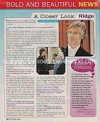 A Closer Look with Ronn Moss of The Bold and The Beautiful