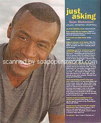Just Asking with Sean Blakemore (Shawn on General Hospital)
