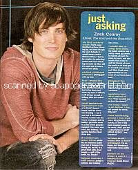 Just Asking with Zack Conroy (Oliver, B&B)
